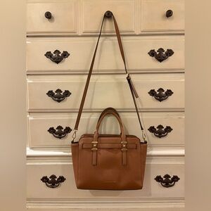 Brown Leather Crossbody Bag
